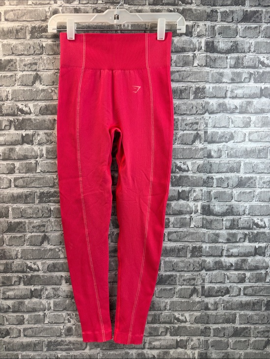 Gymshark Pants - GYMSHARK Pink Seamless Active Leggings